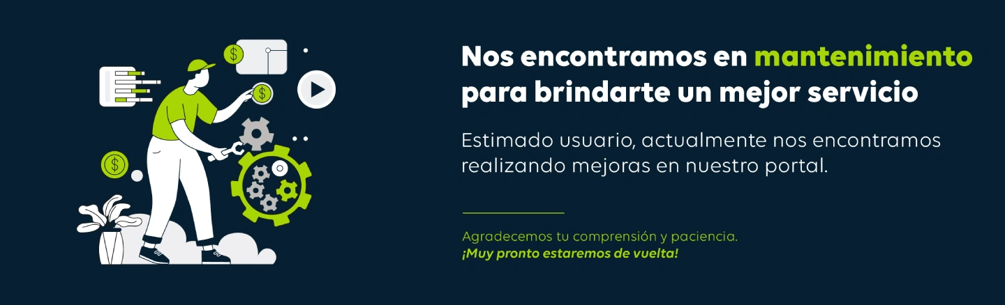 El módulo de PQRs actualmente está en mantenimiento